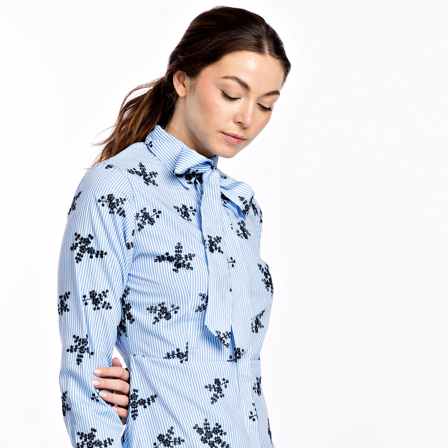 Shirt Dress IN:Embroidered