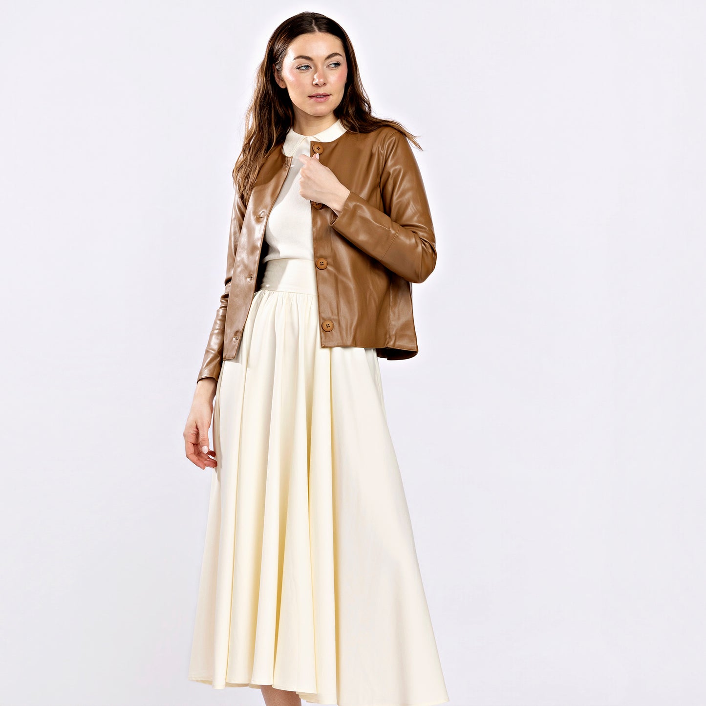Leather Jacket IN:Mocha