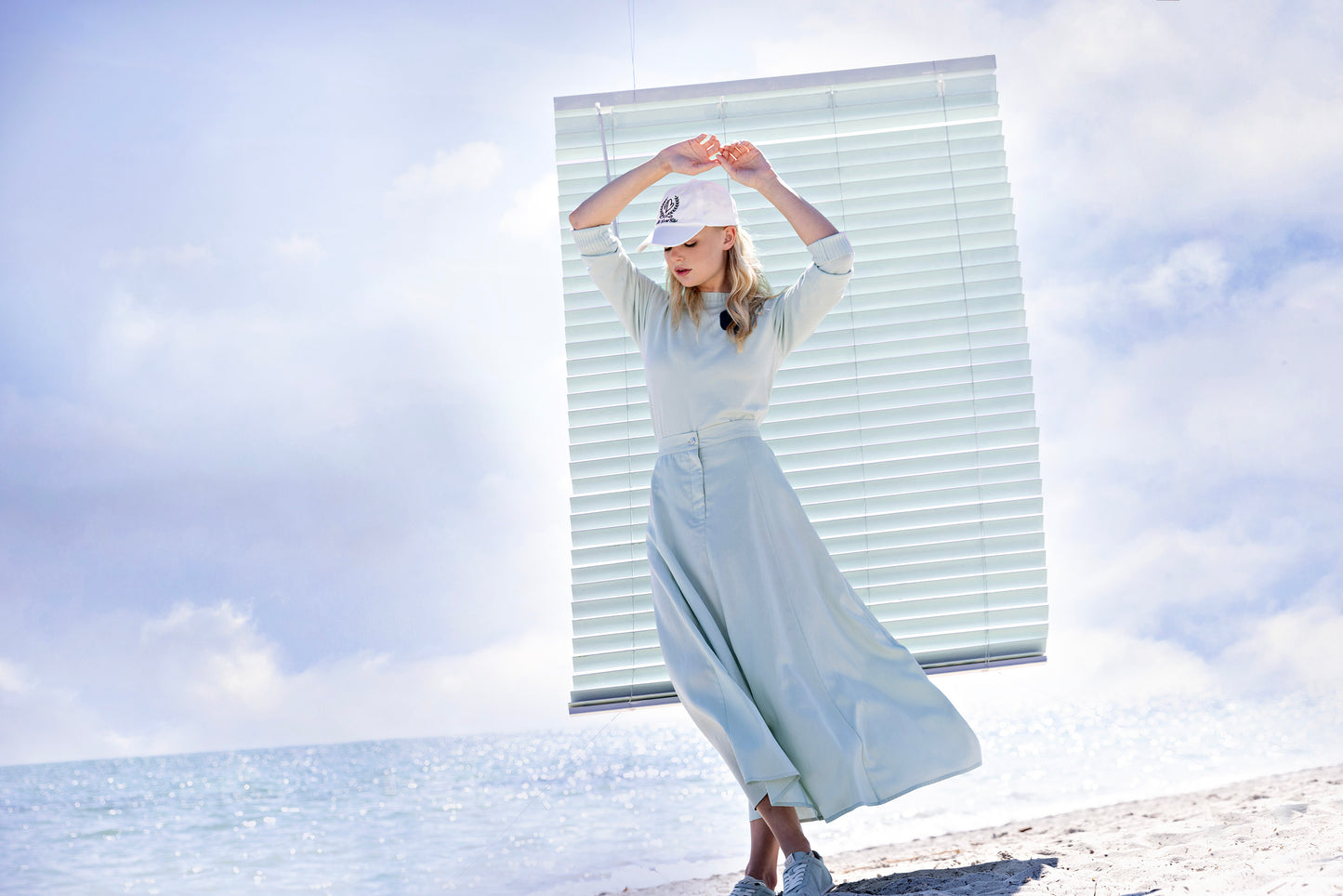 Madison Skirt IN: Mint