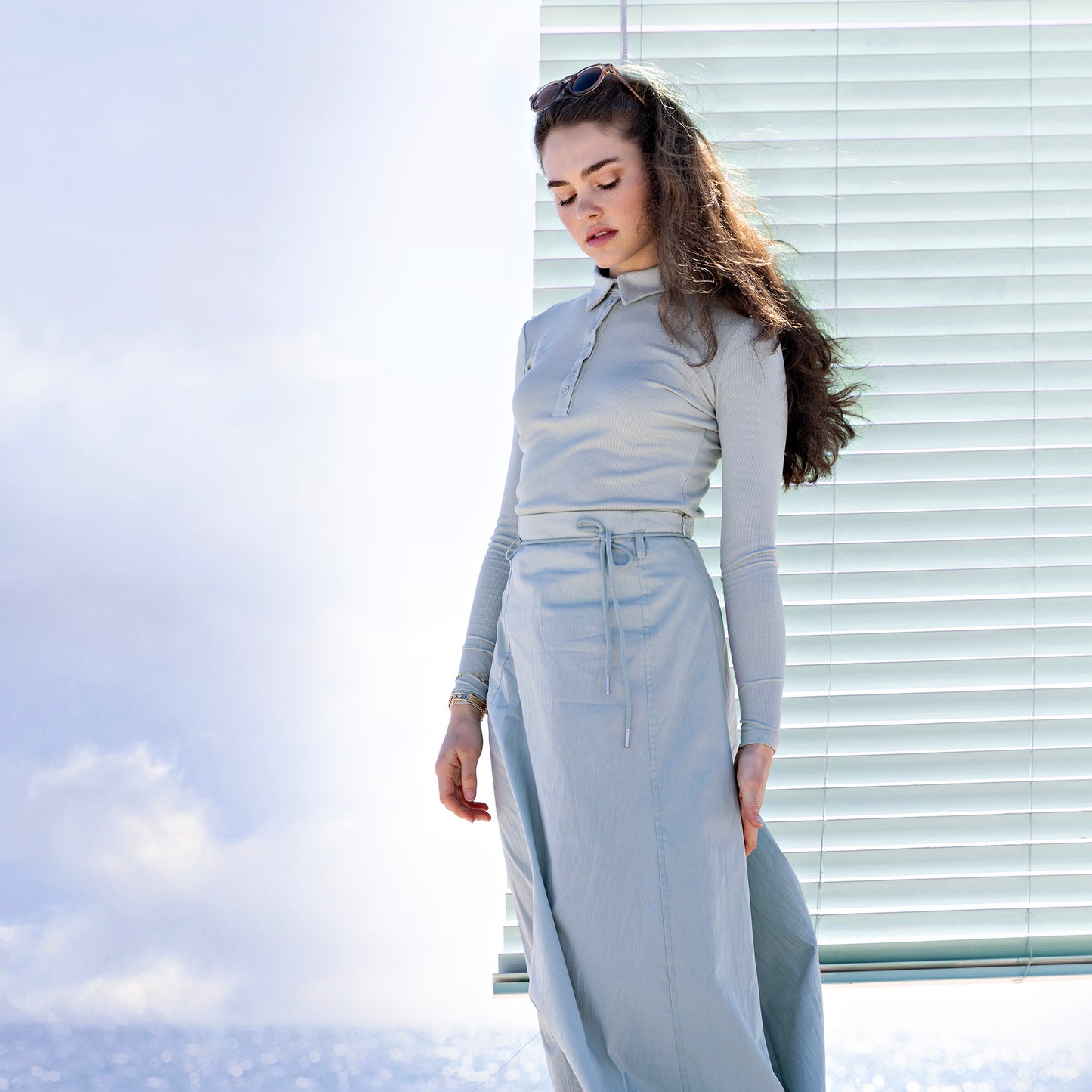 Lexington Skirt IN: Mint