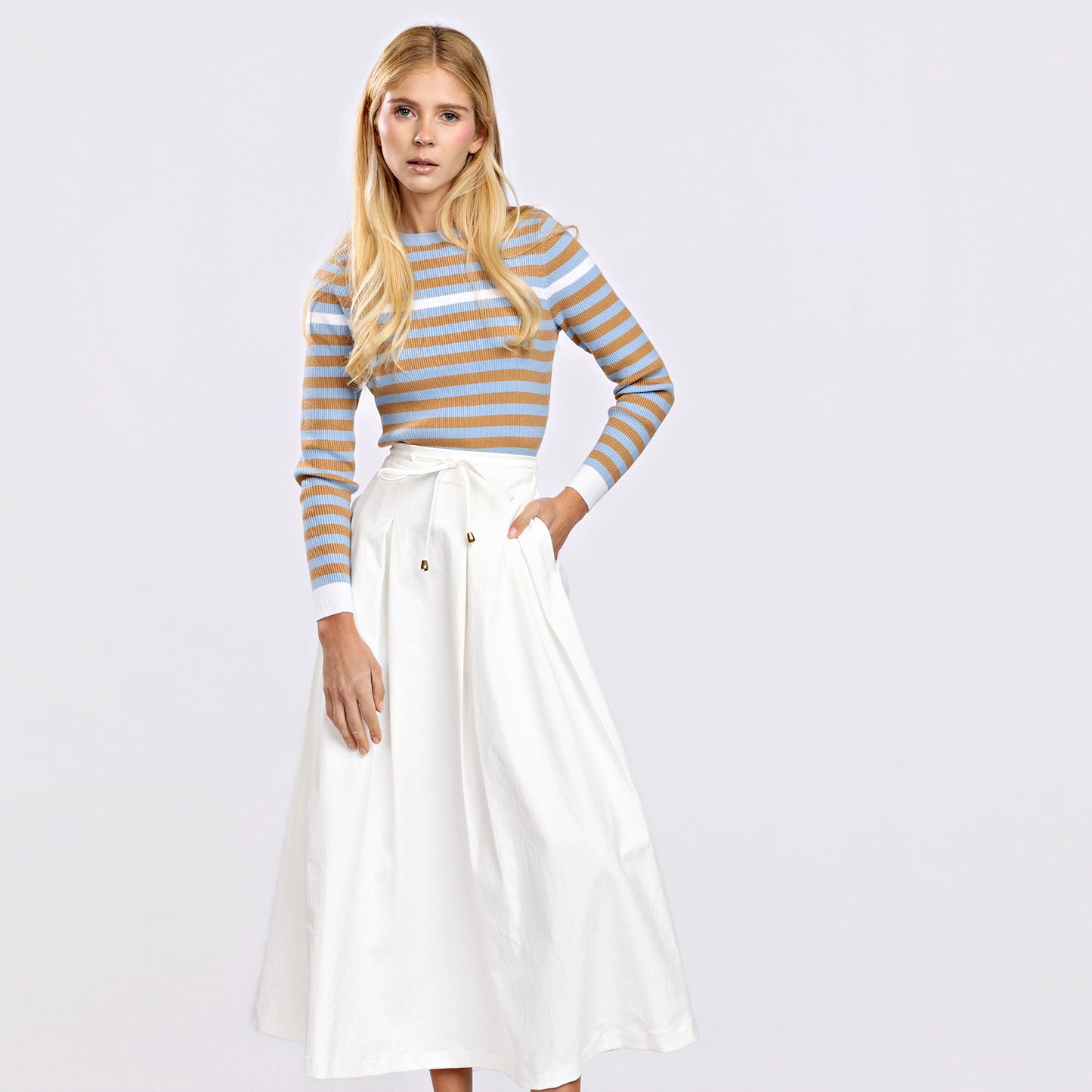 Gramercy Skirt IN:White