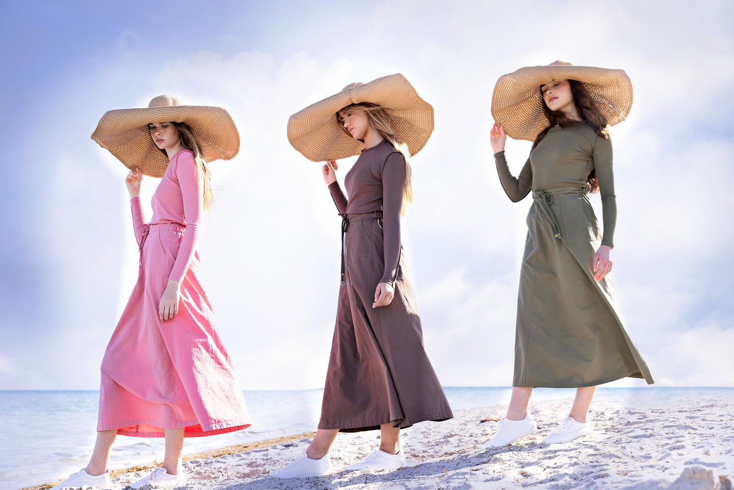 Chino Skirt IN: Brown