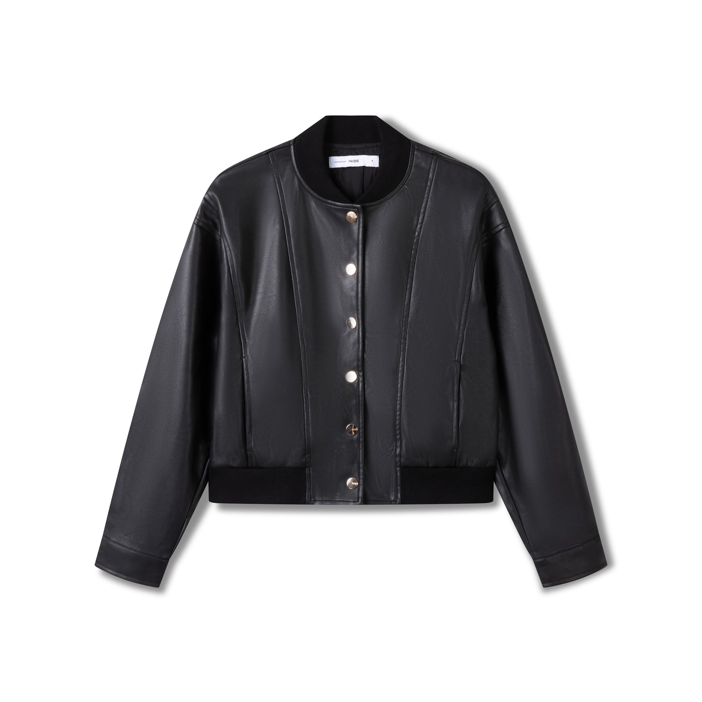 Leather Jacket IN: Black