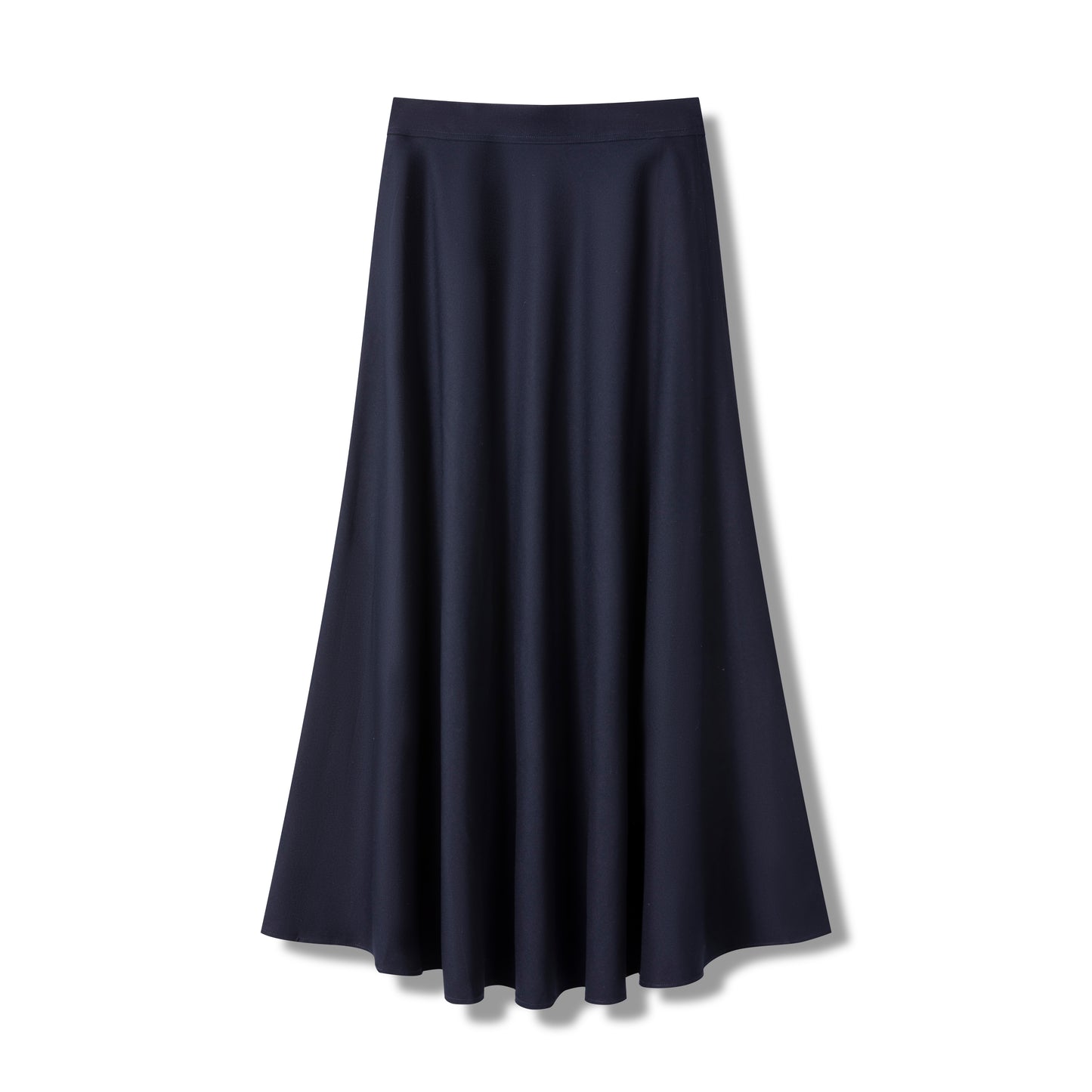 Signature Circle Skirt In: Navy