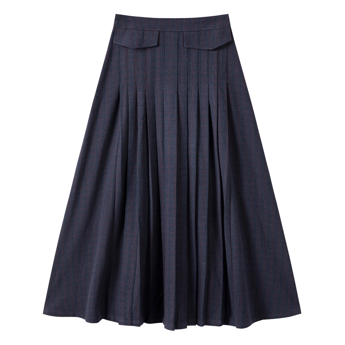 Pleated Skirt IN: Plaid