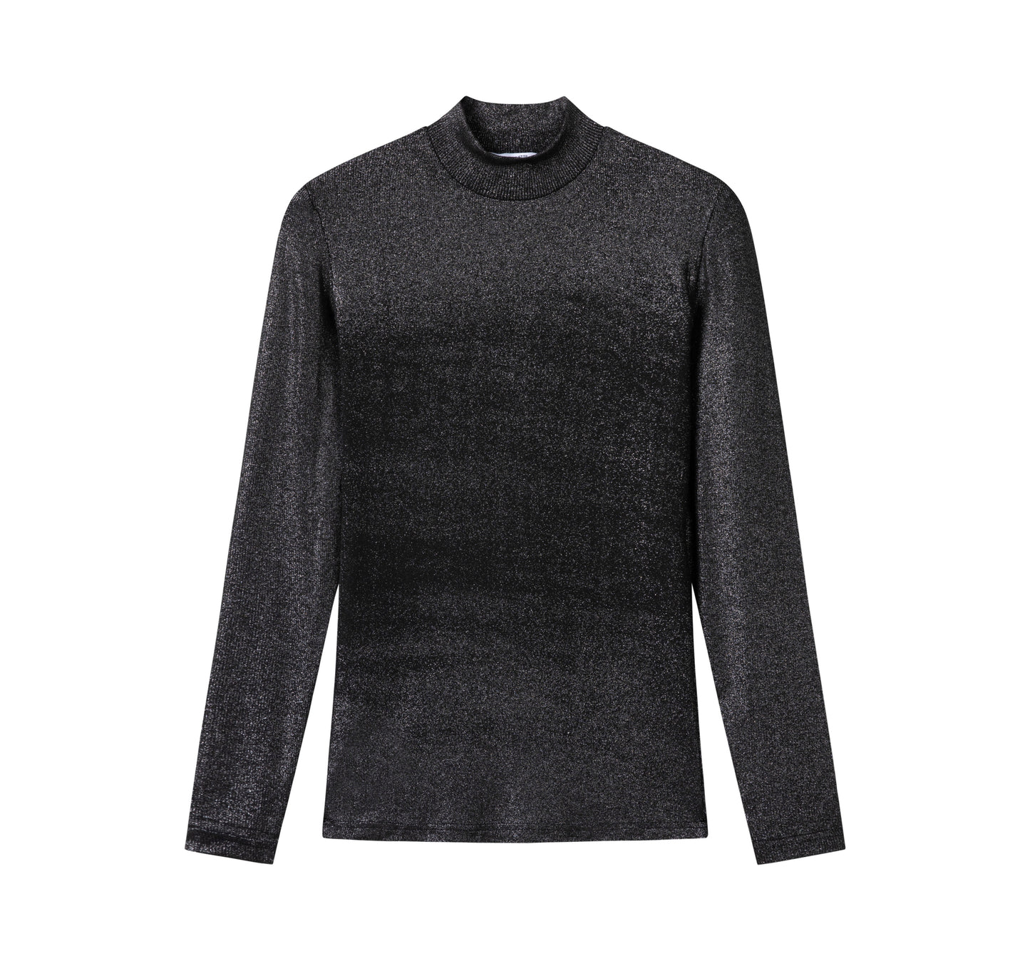 Modal Mockneck IN: Black Shimmer