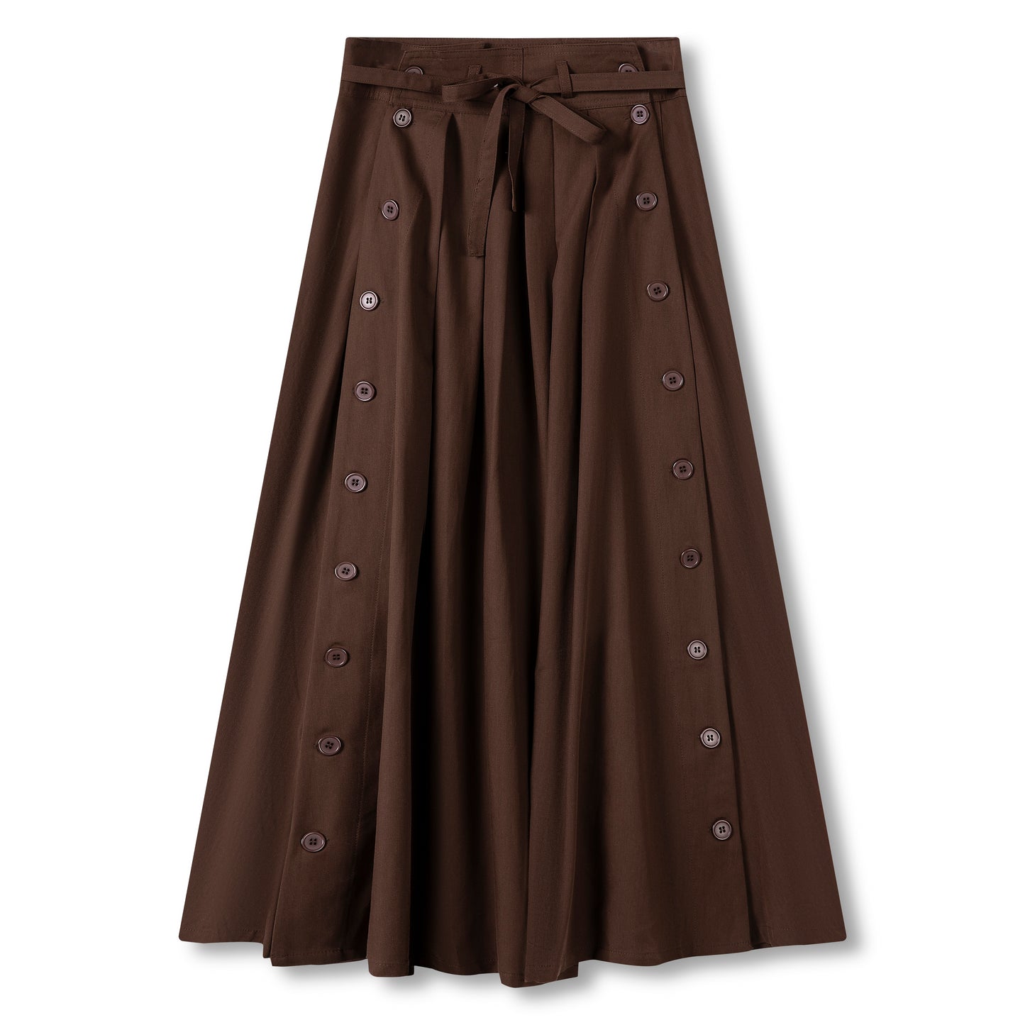 Carnegie Skirt IN: Brown