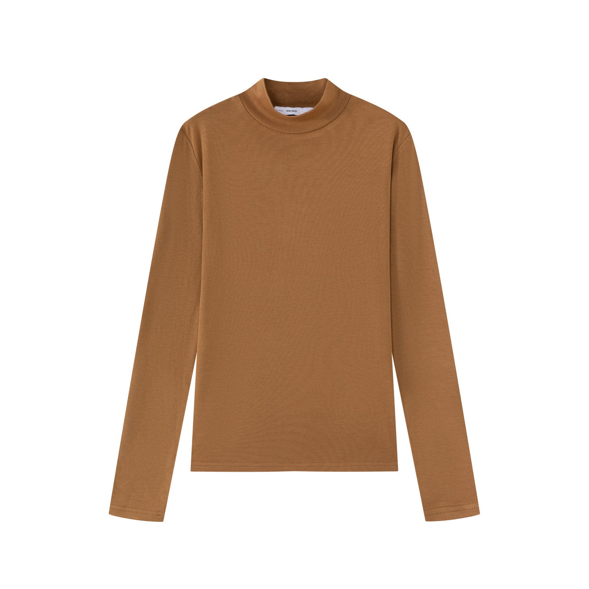 Modal Mockneck IN:Cognac