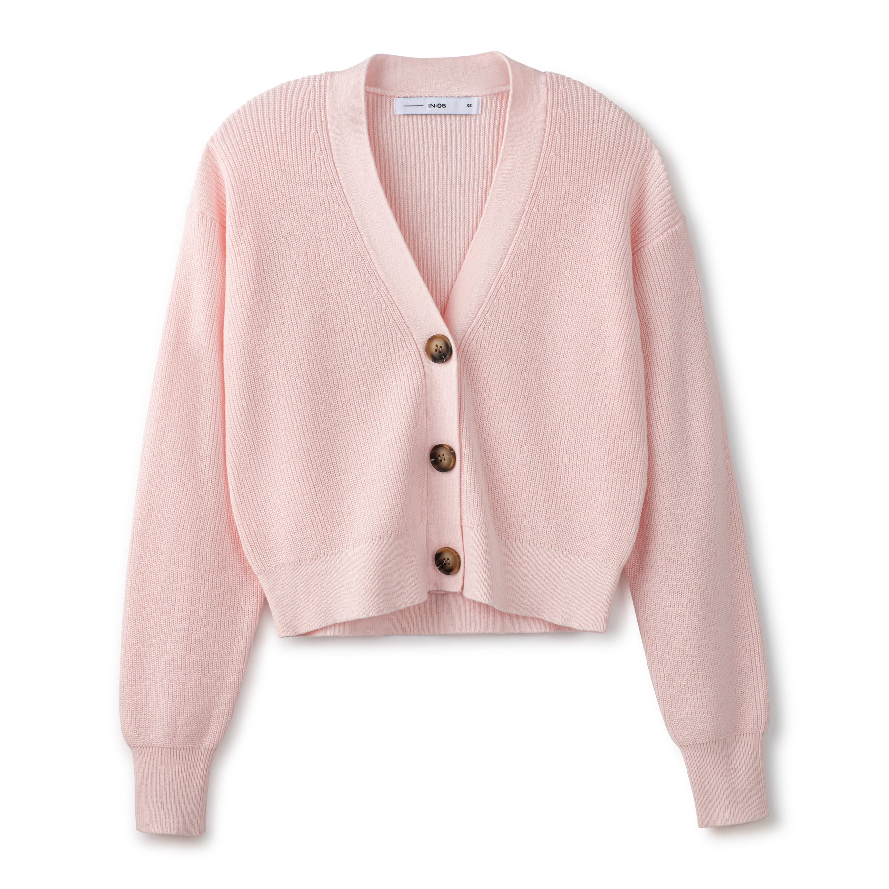 Loop Knit Cardigan IN: Pale Pink