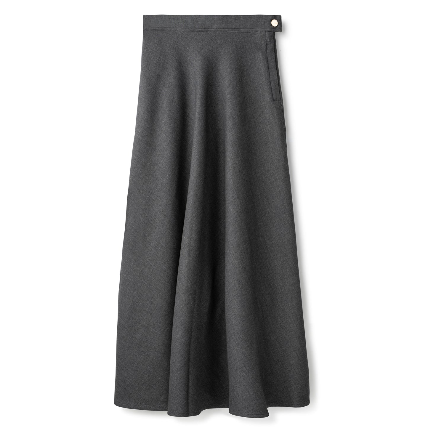 Signature Circle Skirt In: Medium Grey