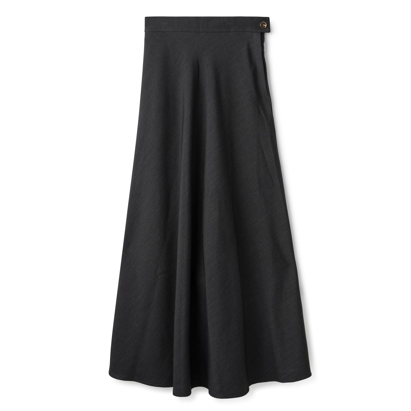 Signature Circle Skirt In: Charcoal