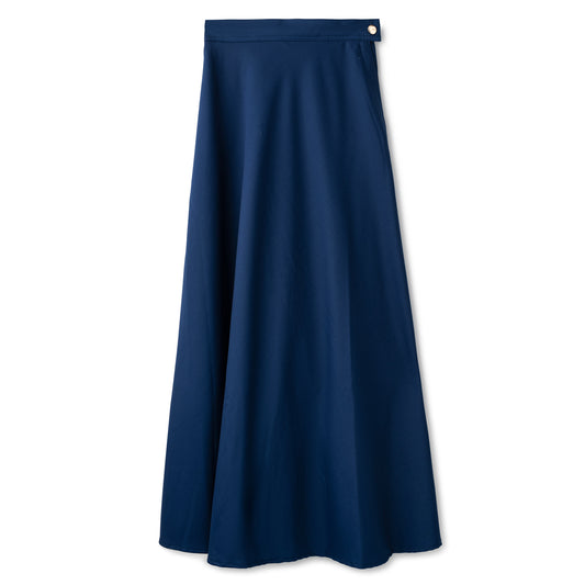 Signature Circle Skirt In: Blue