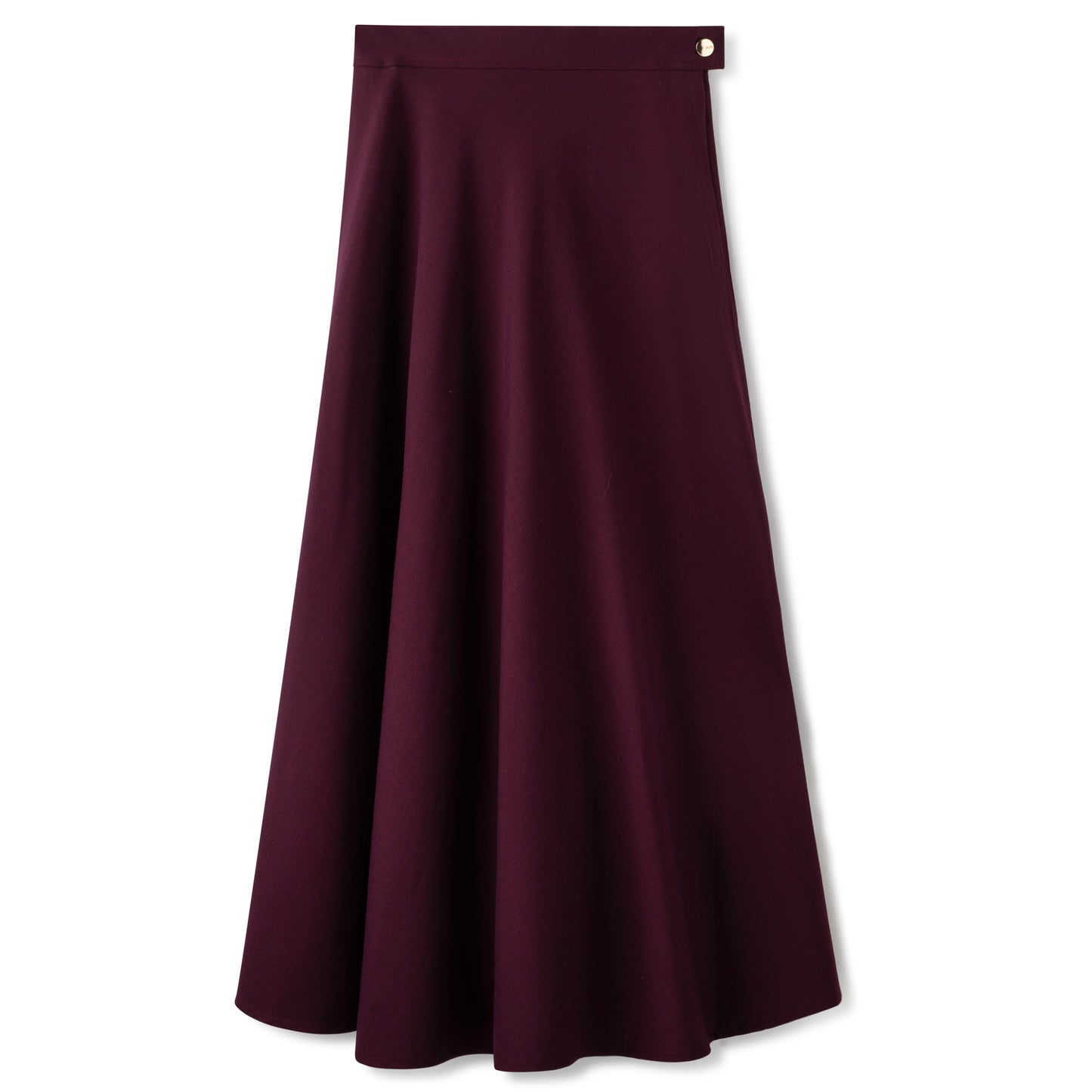 Signature Circle Skirt In: Plum