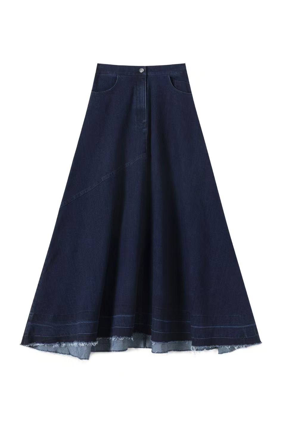 Roosevelt Skirt IN:Blue Denim