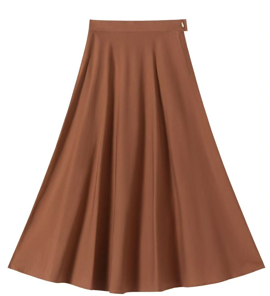 Summer Circle Skirt IN:Teracotta