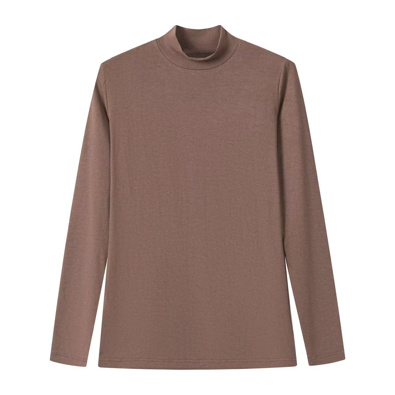 Modal Mockneck IN: Brown