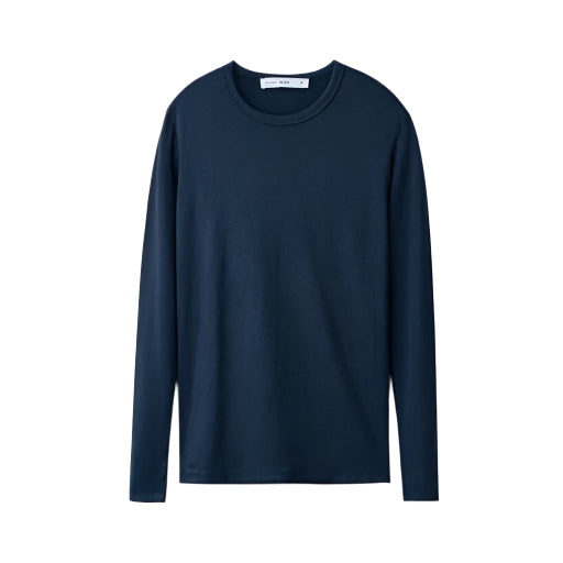 Signature Smooth Tee IN: Navy