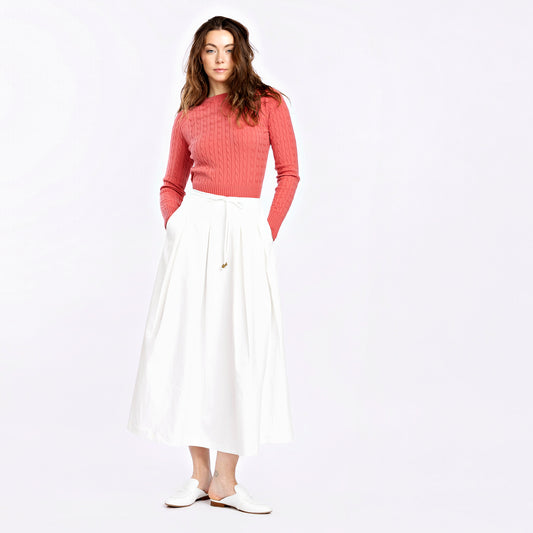 Gramercy Skirt IN:White