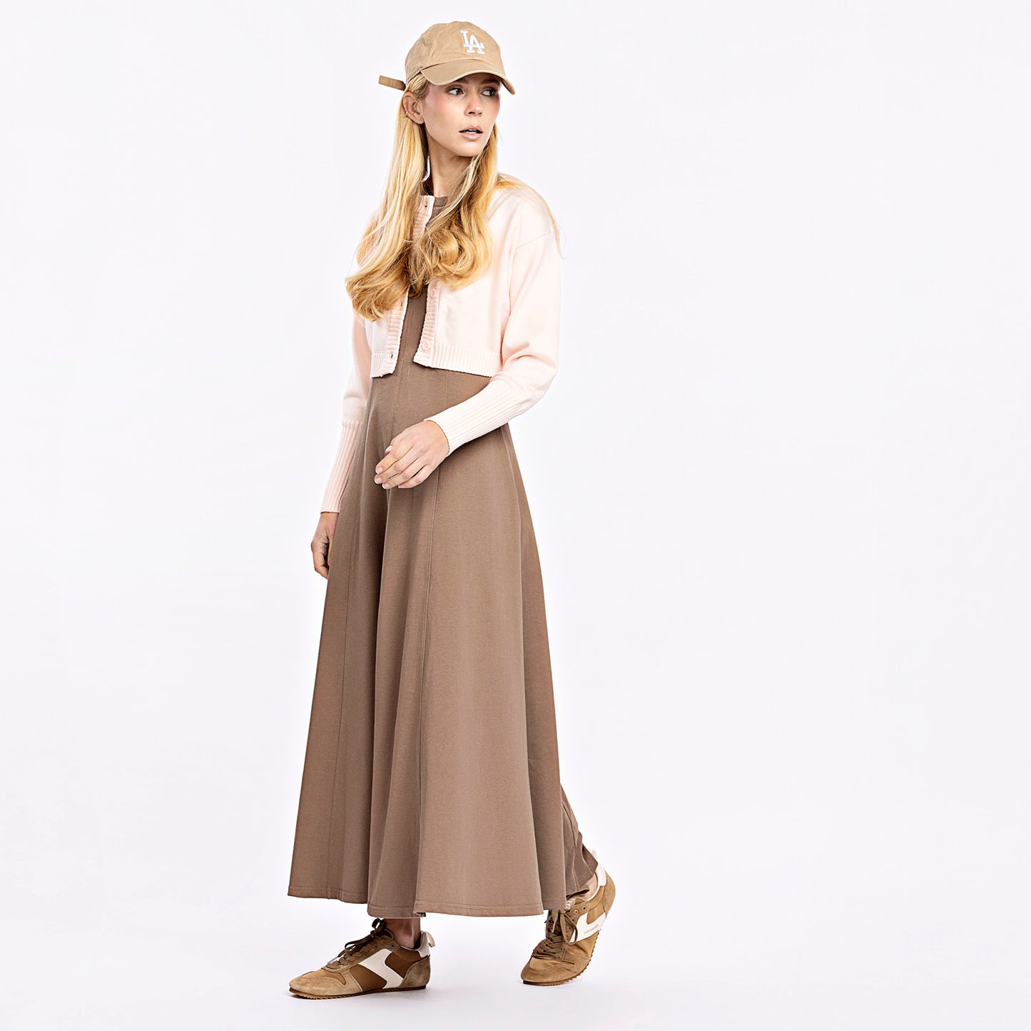 Crop Cardigan IN:Pink