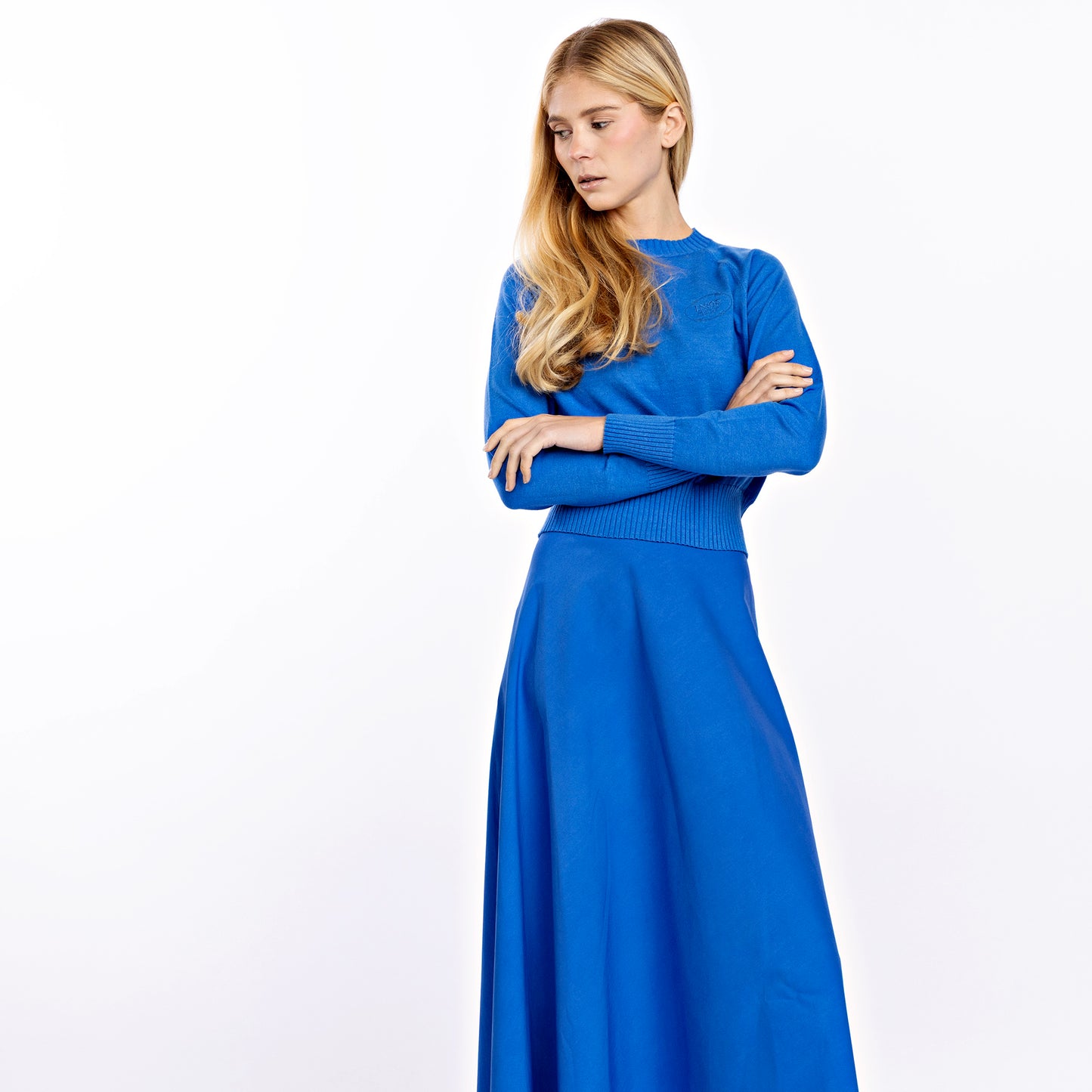 Signature Sweater IN:Electric Blue