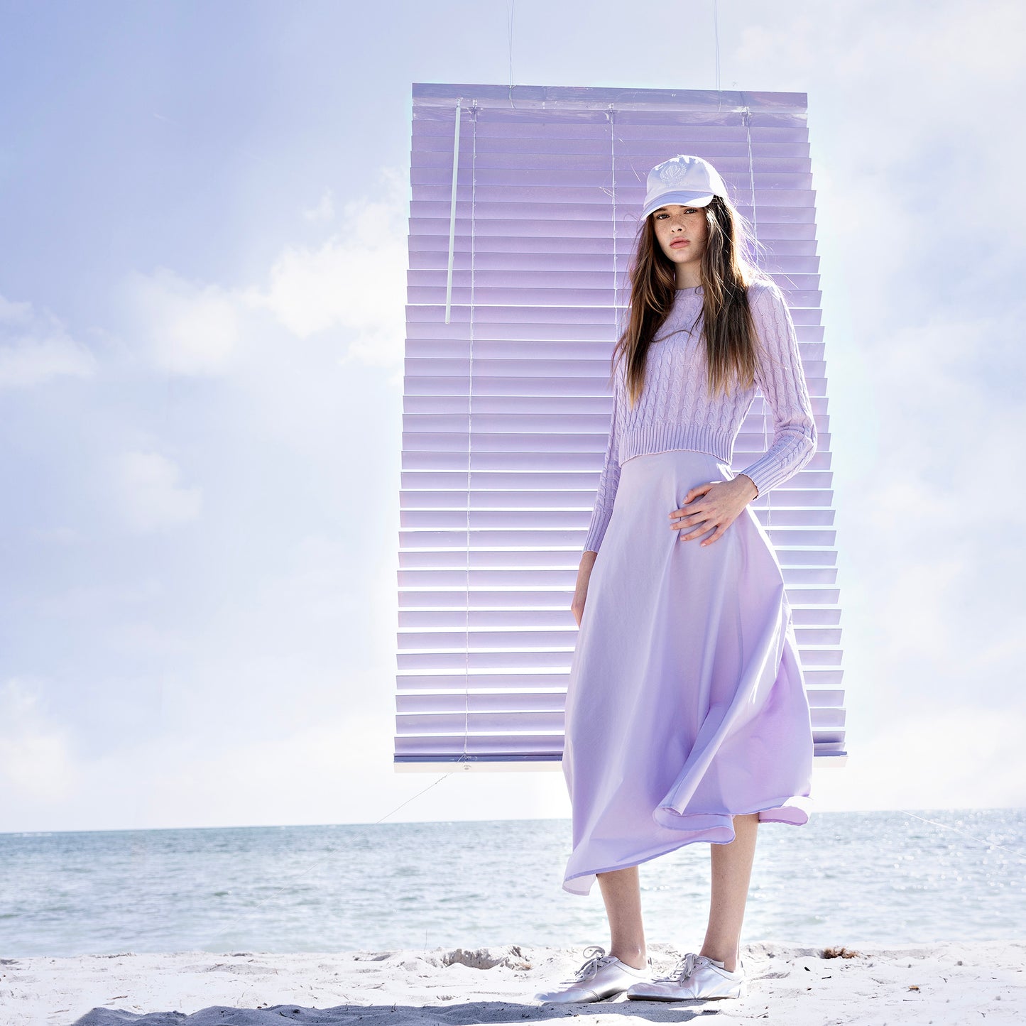 Signature Summer Circle Skirt IN: Lavender
