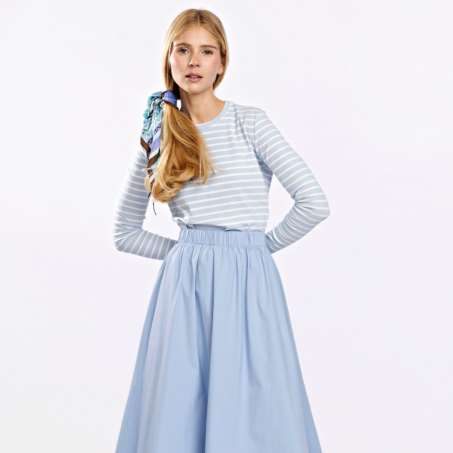 Midtown Skirt IN:Light Blue