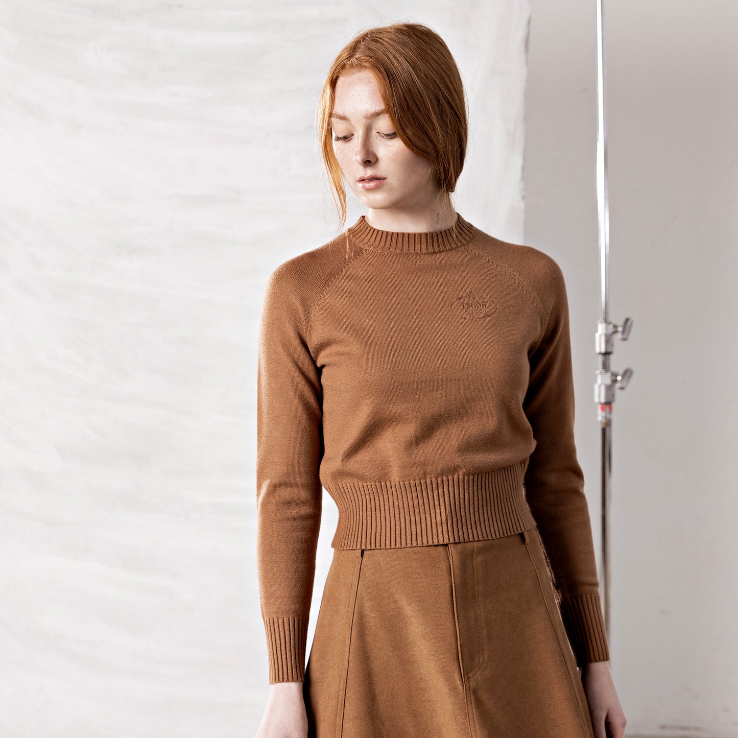 Chelsea Skirt IN: Cognac