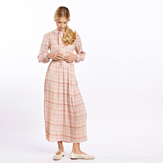 Perfect Dress In:Pink Plaid