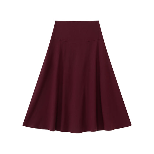 Carroll Skirt IN:Burgundy