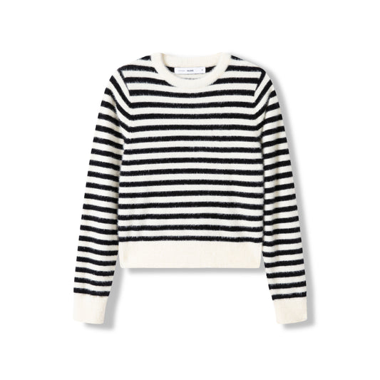 Fuzzy Sweater IN: Stripe