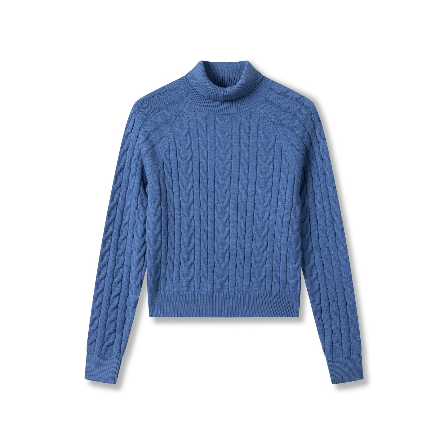 Cable Sweater IN: Blue