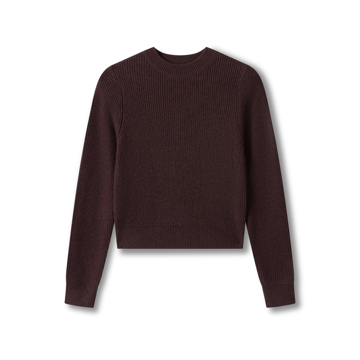 Basic Ribbed Sweater IN: Espresso