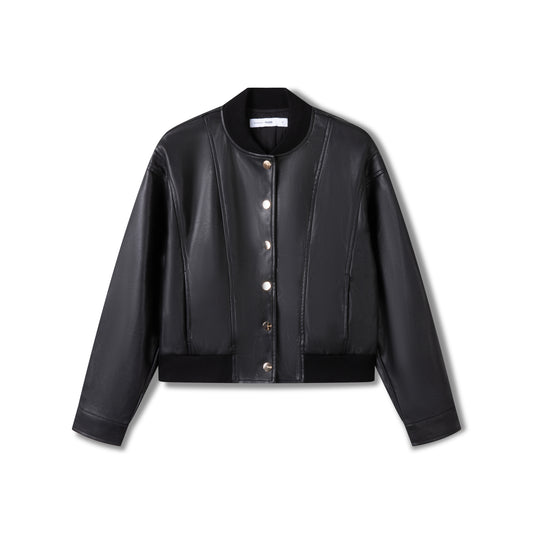 Leather Jacket IN: Black