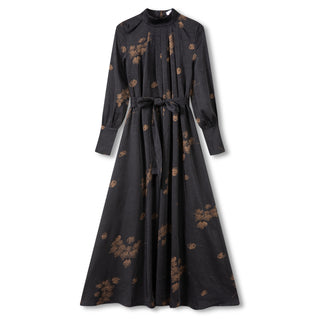 Mockneck Dress IN: Black