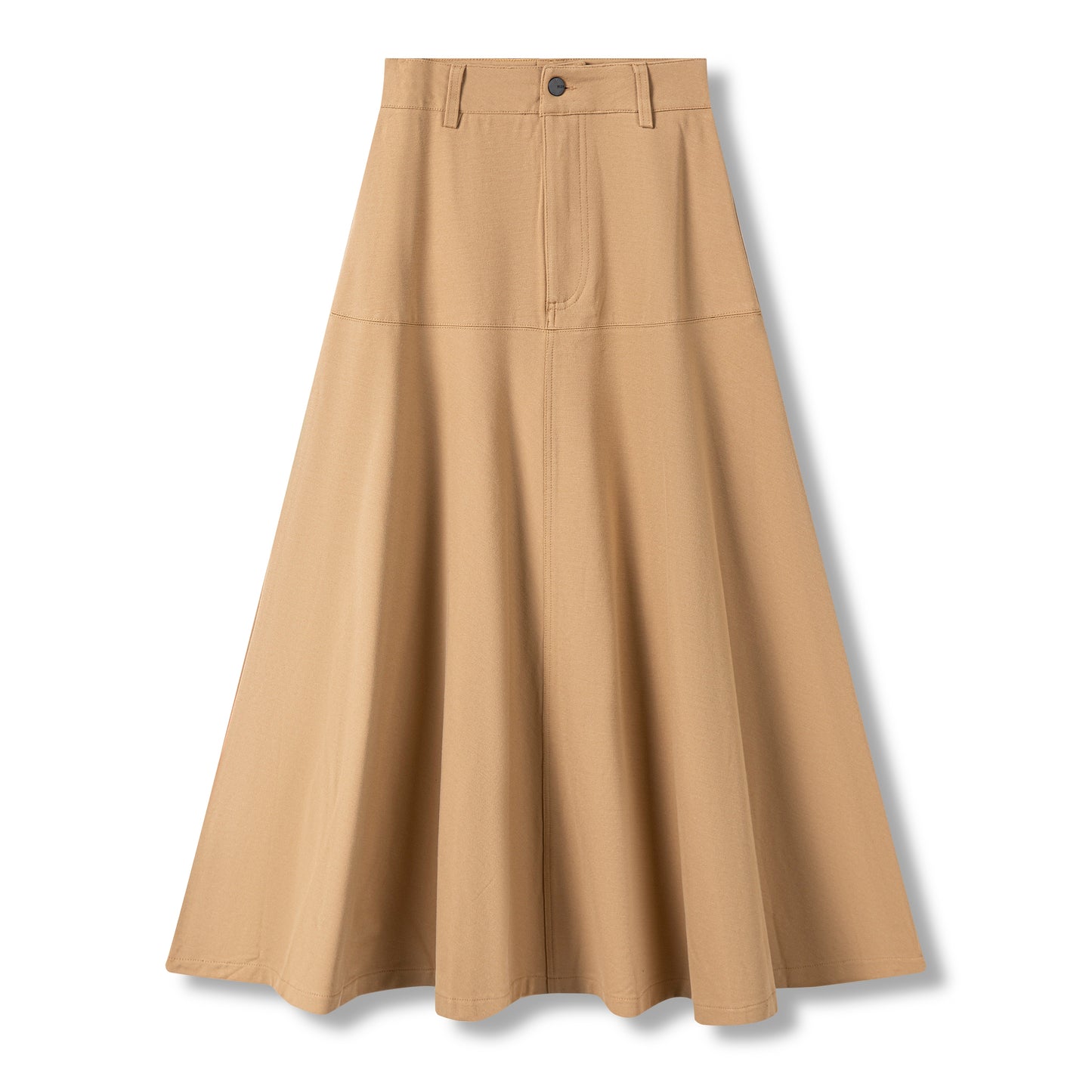 Uptown Skirt IN: Beige