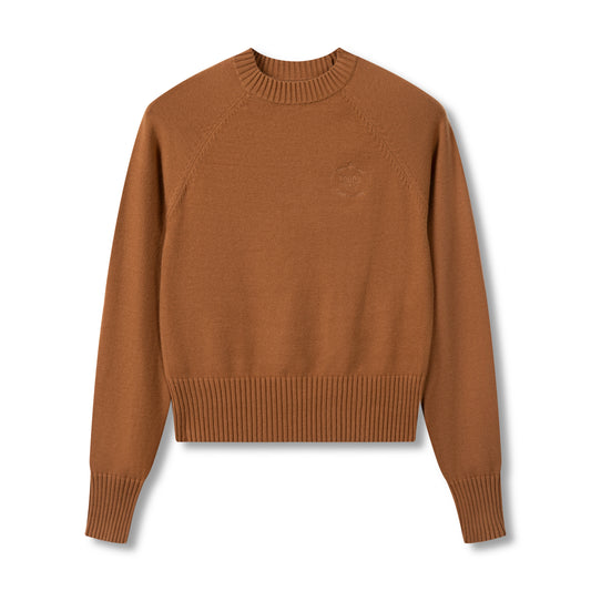 Basic Sweater IN: Cognac