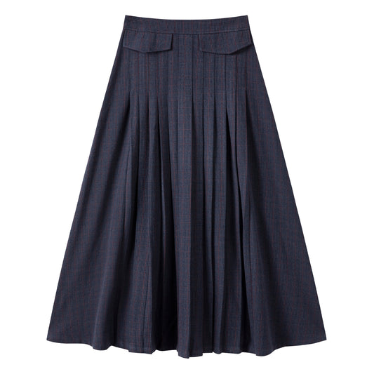Pleated Skirt IN: Plaid