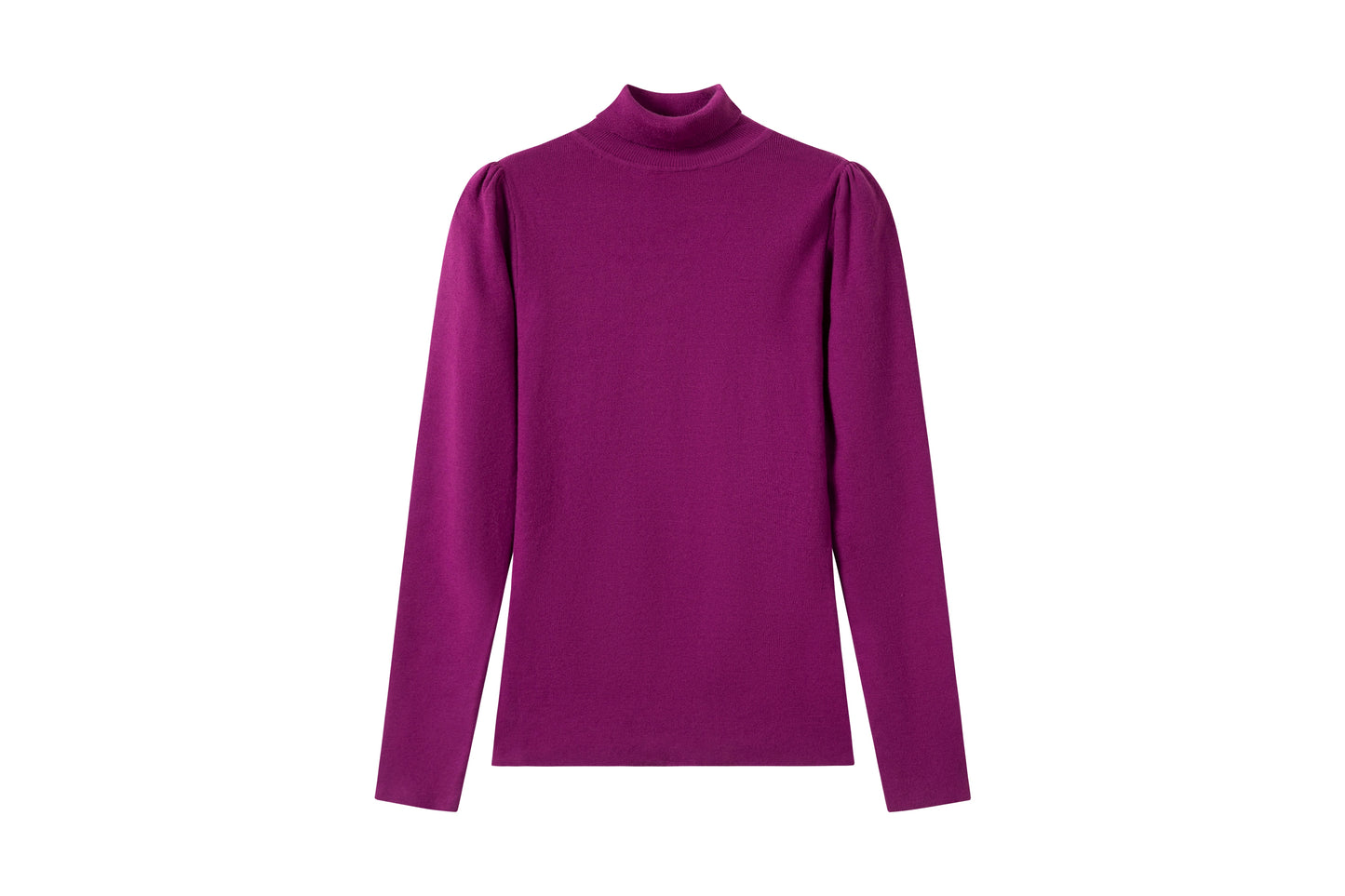 Knit Puff Sleeve IN: Magenta