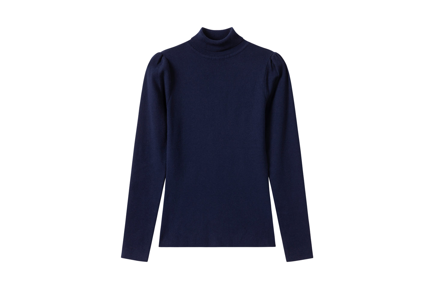 Knit Puff Sleeve IN: Midnight Blue