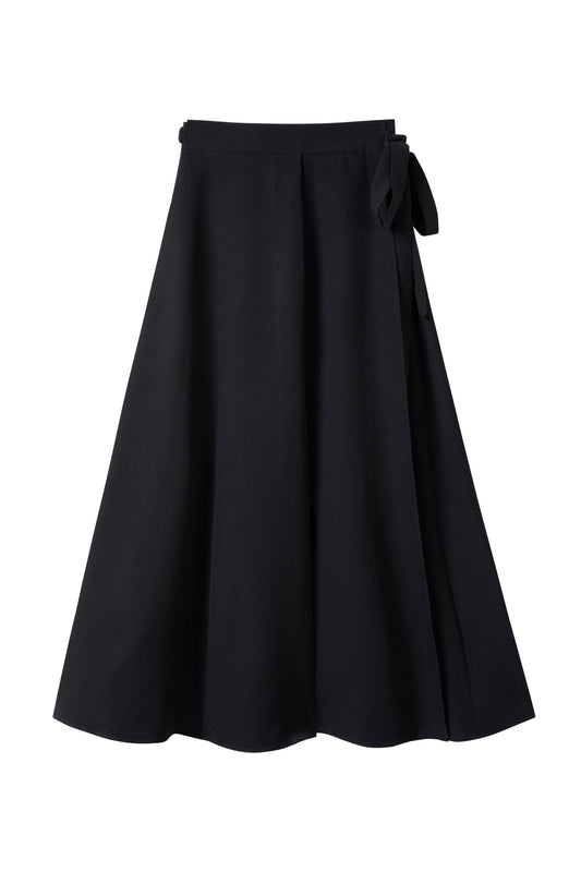 Wrap Skirt IN: Black