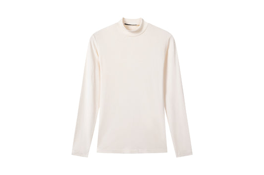 Modal Mockneck IN: Ivory