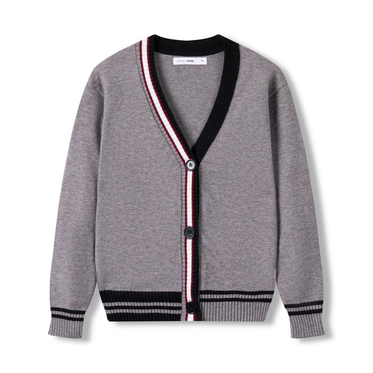 Preppy Cardigan IN: Grey
