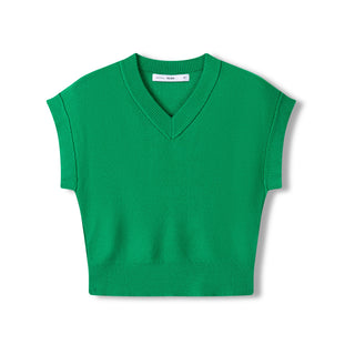 Drop Sleeve Vest IN: Kelly Green