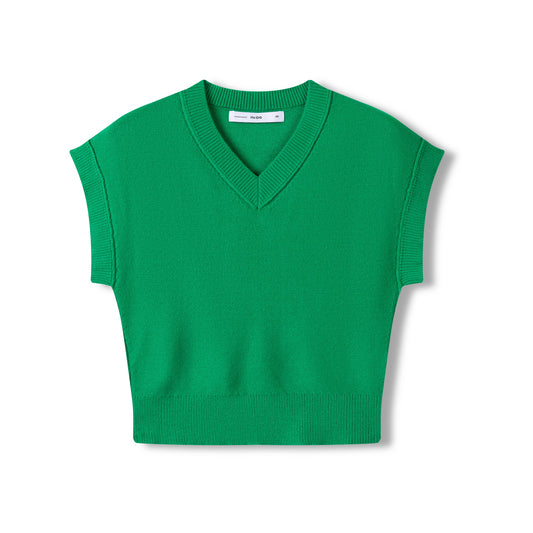 Drop Sleeve Vest IN: Kelly Green