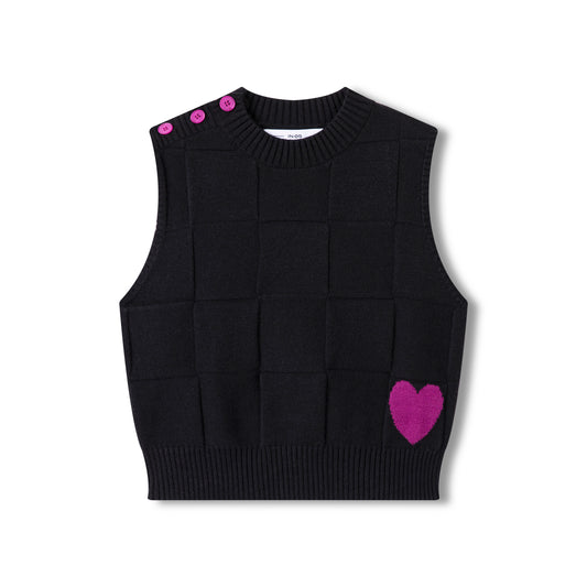 Heart Vest IN: Black