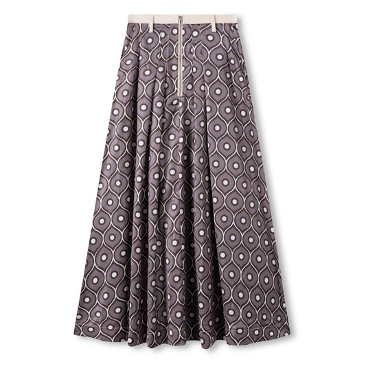 Zip Skirt IN: Print