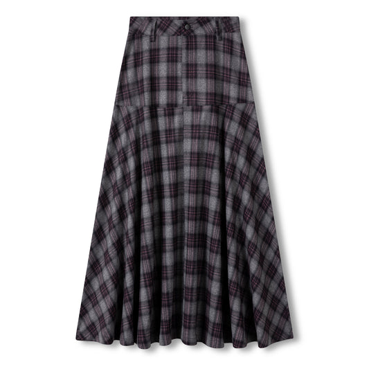 Uptown Skirt IN: Plaid