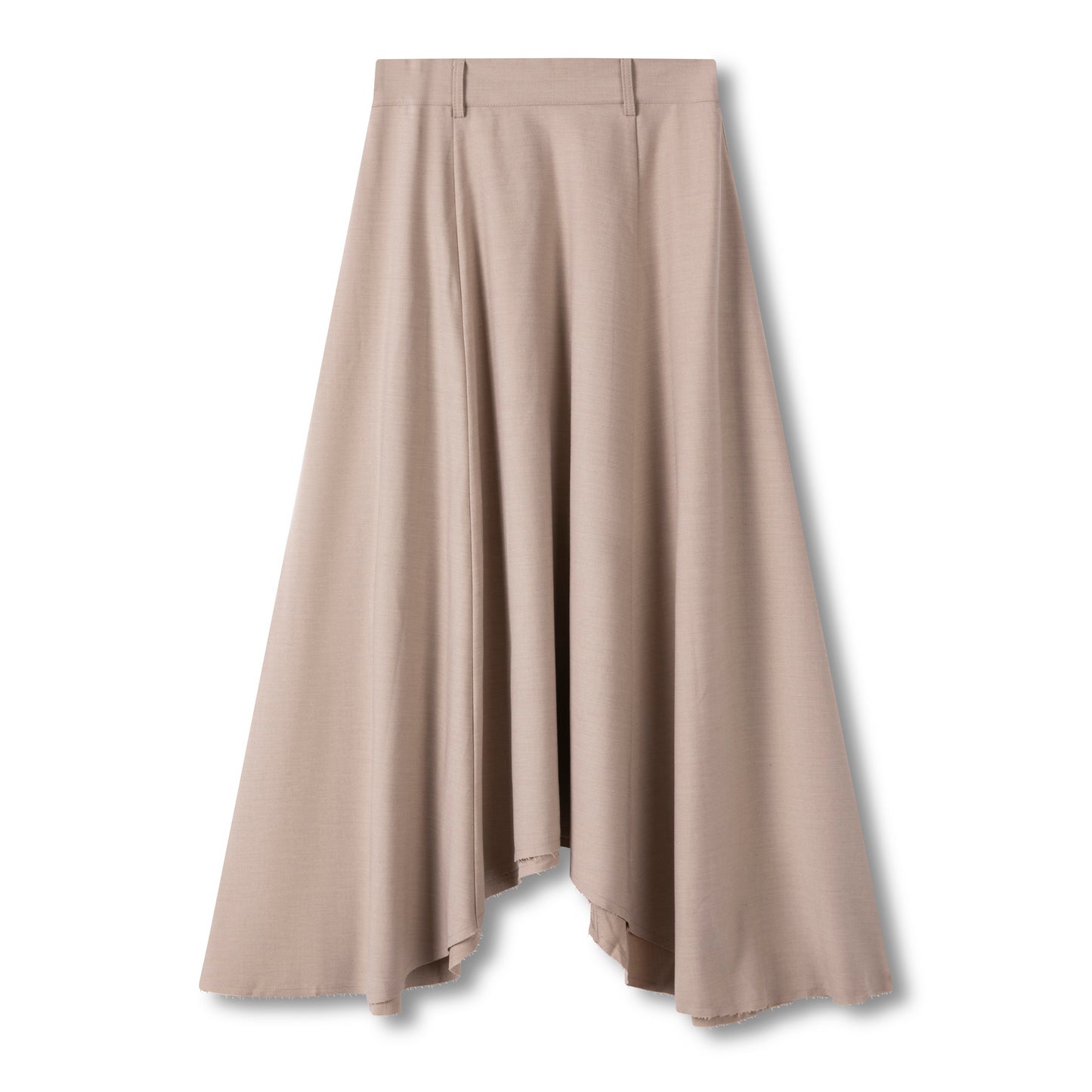 Asymmetric Skirt IN: Oatmeal
