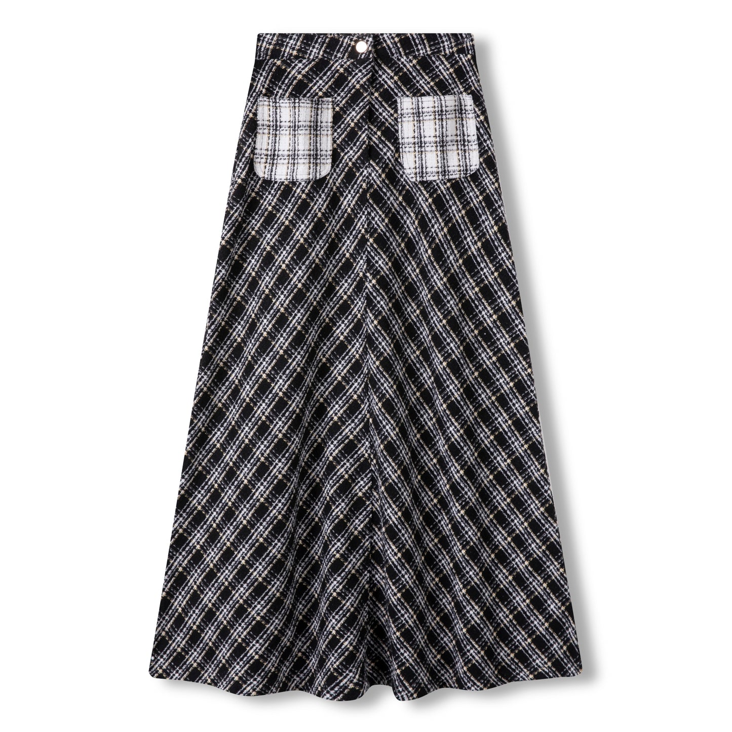 Tweed Skirt IN: Black/White