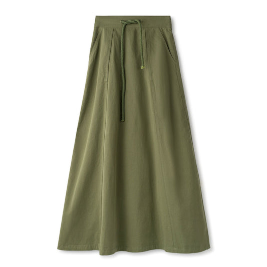 Chino Skirt IN: Olive